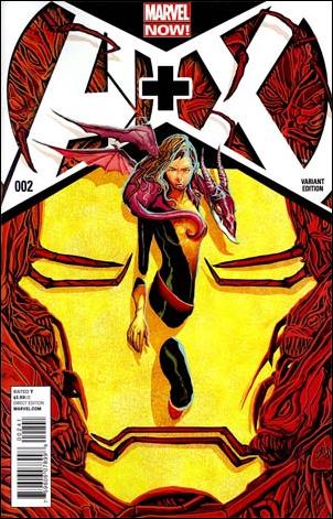 A+X issue 2-B Mike Del Mundo 1:20 Cover