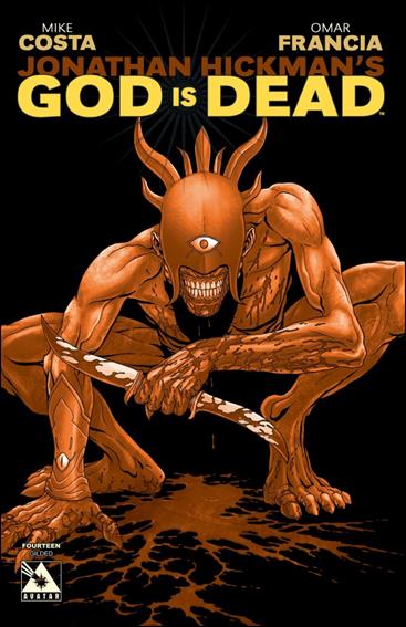 God is Dead issue 14-E Jacen Burrows Gilded Cover