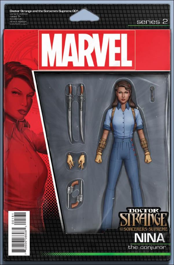 Doctor Strange and the Sorcerers Supreme issue 1-F John Tyler Christopher Action Figure Cover