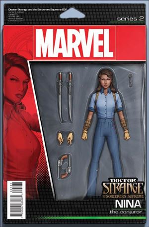 Doctor Strange and the Sorcerers Supreme issue 1-F John Tyler Christopher Action Figure Cover