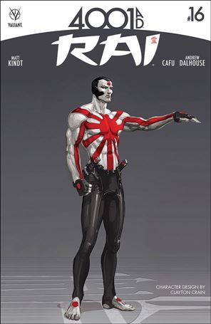 Rai (2014) issue 16-C Clayton Crain 1:10 Character Design Cover