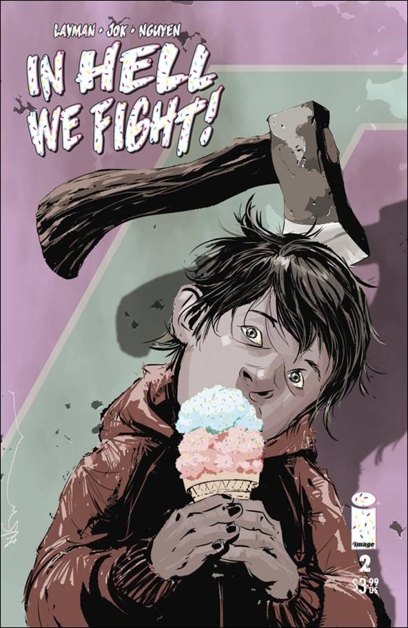 In Hell We Fight! issue 2-B Dustin Nguyen Cover