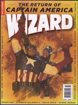 Wizard: The Magazine of Comics, Entertainment and Pop Culture issue 216 Travis Charest Captain America Cover