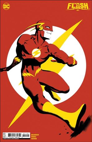 Flash (2023) issue 11-B Javier Rodríguez Cardstock Cover