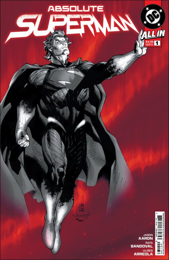 Absolute Superman issue 1-U Jim Lee Cover (Third Printing)