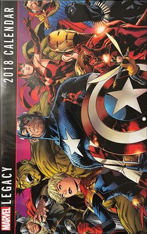 Marvel 2018 Calendar Cover Image 1