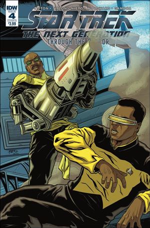 Star Trek: The Next Generation: Through The Mirror issue 4-B Carlos Nieto Cover