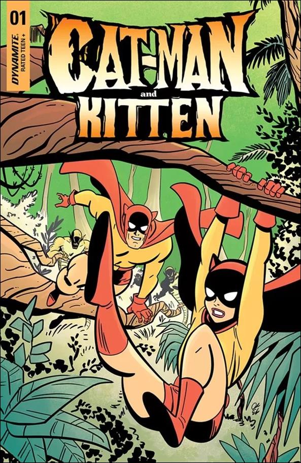 Cat-Man and Kitten issue 1-C Jacob Edgar Cover
