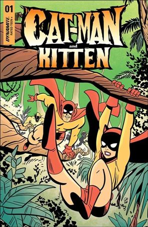 Cat-Man and Kitten issue 1-C Jacob Edgar Cover