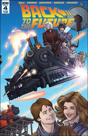 Back to the Future (2015) issue 4 Dan Schoening Connecting Cover
