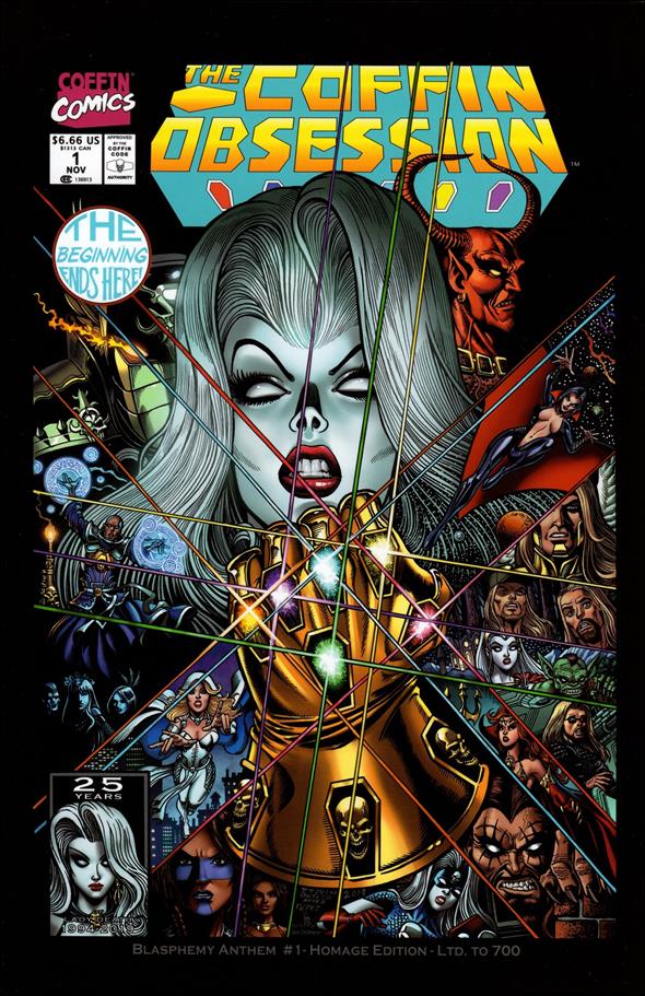 Lady Death: Blasphemy Anthem (2019) issue 1-B Homage Cover