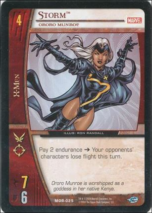 Marvel Origins: VS System (Base Set) card MOR-025-B Storm