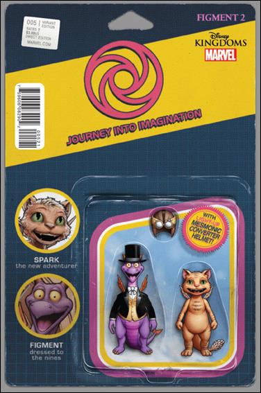 Disney Kingdoms: Figment 2 issue 5-B Action Figure Cover