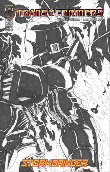 Transformers: Stormbringer issue 2-B Don Figueroa "Thunderwing" Wraparound Cover