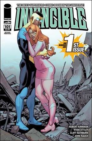 Invincible issue 101-B (2nd Printing)