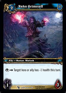 World of Warcraft: March of the Legion (Base Set) card 162 Rahn Grimstaff