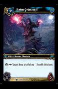 World of Warcraft: March of the Legion (Base Set) card 162 Rahn Grimstaff