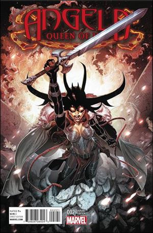 Angela: Queen of Hel issue 2-B Kim Jacinto 1:25 Cover