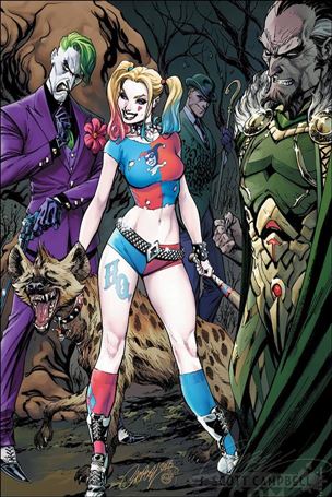 Batman (2016) issue 50-UB J. Scott Campbell Far Right Cover 1/2200
