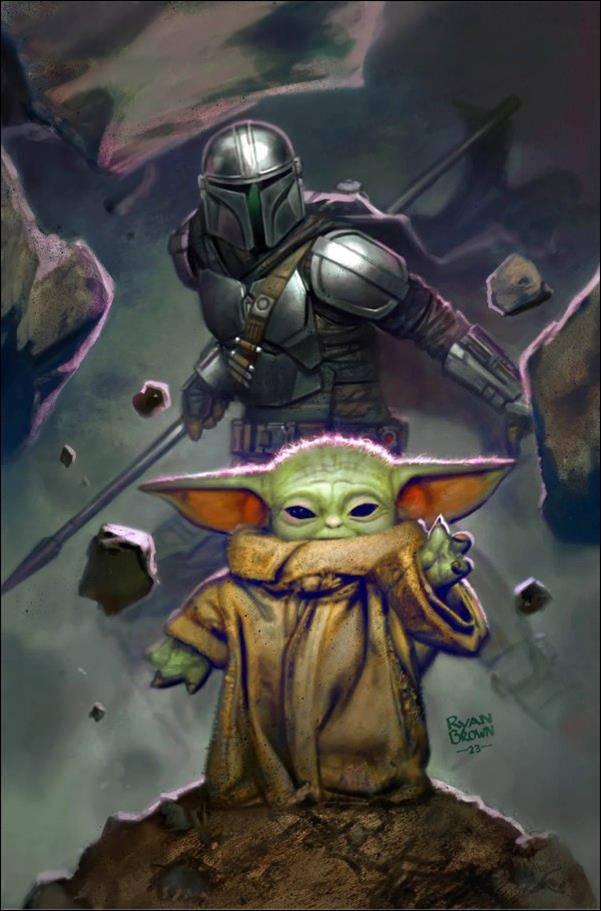 Star Wars: The Mandalorian Season 2 issue 4-F Ryan Brown Unknown/616/Shared RetailerVirgin Cover