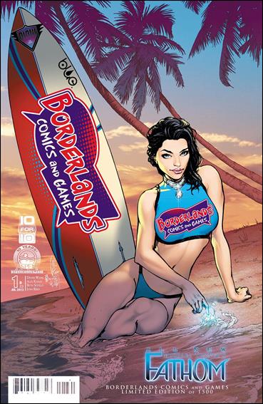 Michael Turner's Fathom (2013) issue 1-D23 Alex Konat Borderlands Comics & Games Cover 1/1500