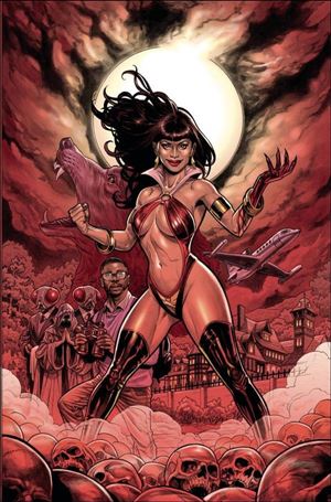 Vampirella: Mindwarp issue 1-R Benjamin Dewey 1:50 Virgin Cover