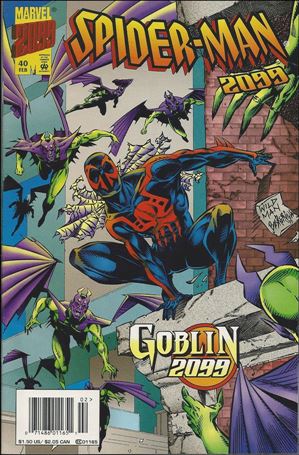 Spider-Man 2099 (1992) issue 40-B Newsstand Edition / Price Variant