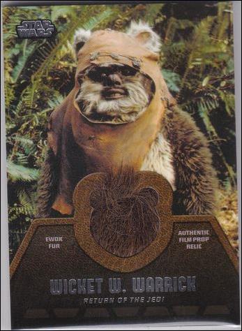 Star Wars Jedi Legacy (Relic Subset) card ER-1 Wicket W. Warrick - Return of the Jedi