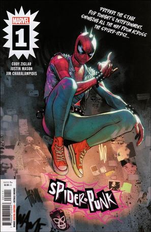 Spider-Punk issue 1 Olivier Coipel Cover