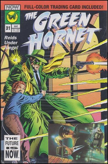 Green Hornet (1991) issue 31 Polybagged with Trading Card