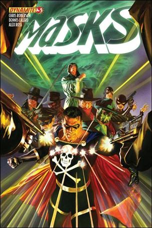 Masks issue 3 Alex Ross Cover