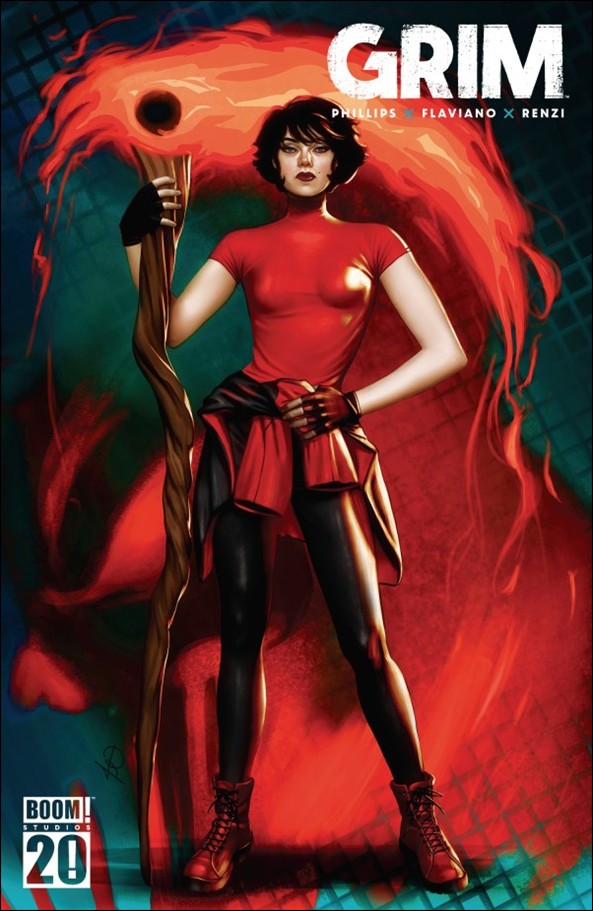Grim issue 24-C Rebeca Puebla BOOM! 20th Anniversary Cover