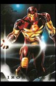 Marvel Annual Flair '94 (PowerBlast Subset) card 3 Iron Man