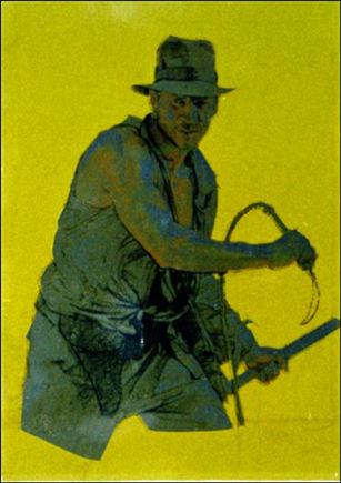 Indiana Jones Masterpieces (Foil Subset) card 3-C Gold Foil 1/99
