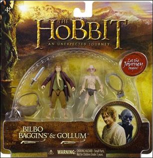 Hobbit: An Unexpected Journey (3 3/4" 2-Packs) Cover Image 1