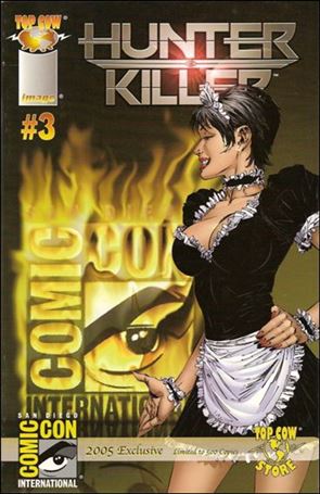 Hunter-Killer issue 3-B San Diego Comic-Con / Top Cow Store Cover 1/500