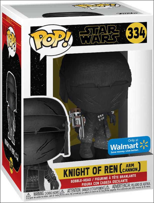 POP! Star Wars figure 334 Knight of Ren (Arm Cannon) Walmart Exclusive