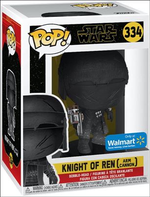 POP! Star Wars figure 334 Knight of Ren (Arm Cannon) Walmart Exclusive