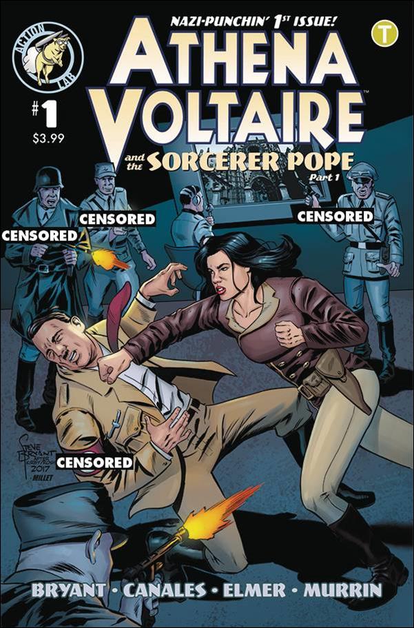 Athena Voltaire issue 1 Steve Bryant Standard Cover