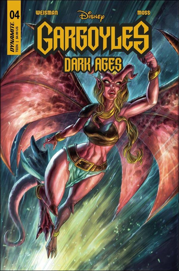 Gargoyles: Dark Ages issue 4-B Alan Quah Cover