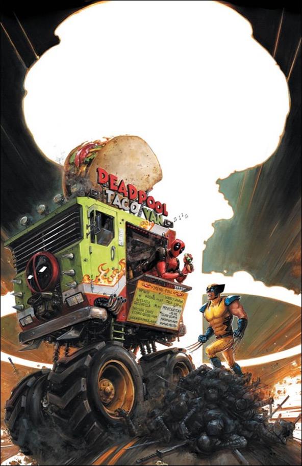 Deadpool & Wolverine: WWIII issue 1-L Clayton Crain Exclusive Virgin Cover