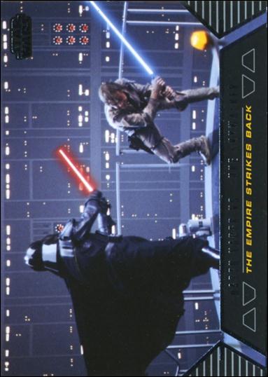 Star Wars Galactic Files (Duels of Fate Subset) card DF-9 Darth Vader vs. Luke Skywalker