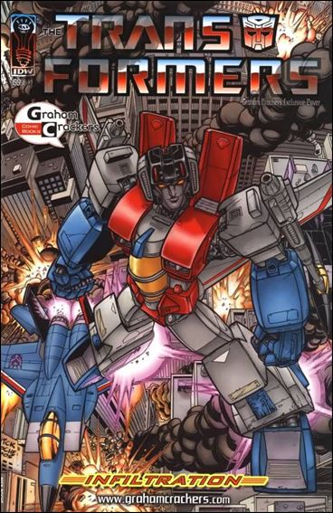 Transformers: Infiltration issue 1-H Nick Roche Graham Cracker Comics Cover 1/1000
