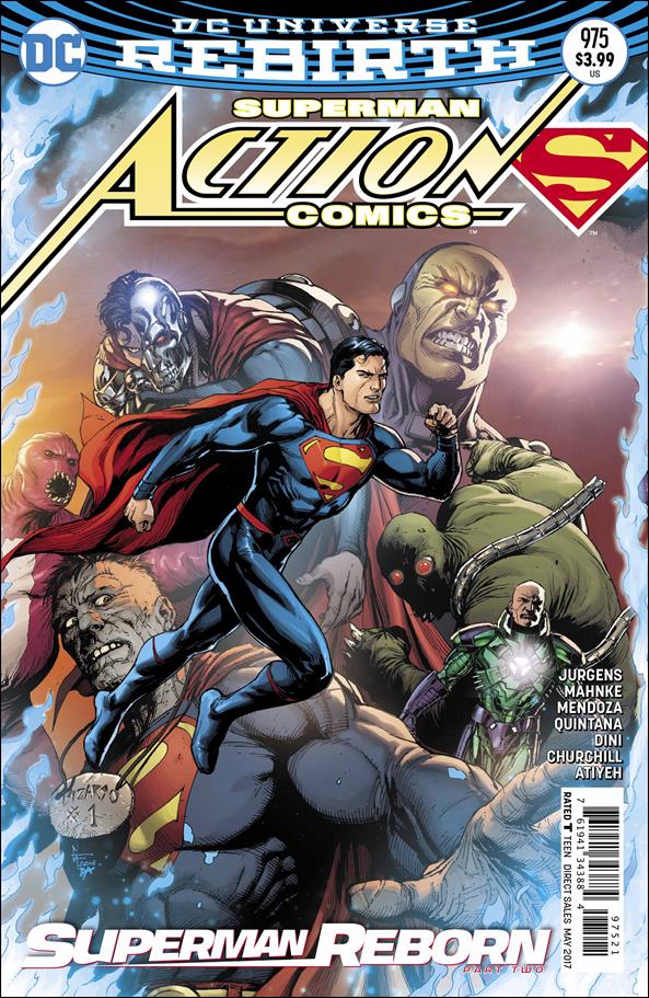 Action Comics (1938) issue 975-B Gary Frank Cover