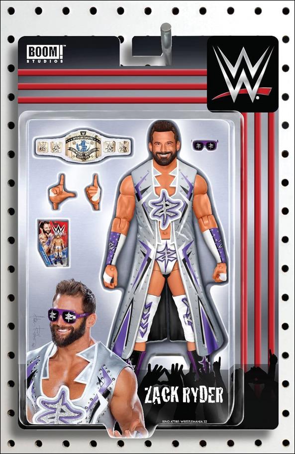 WWE issue 18-B Adam Riches Action Figure Cover