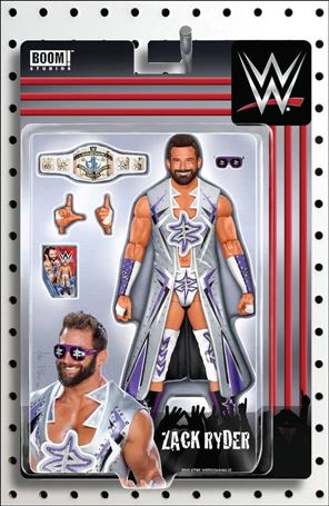 WWE issue 18-B Adam Riches Action Figure Cover