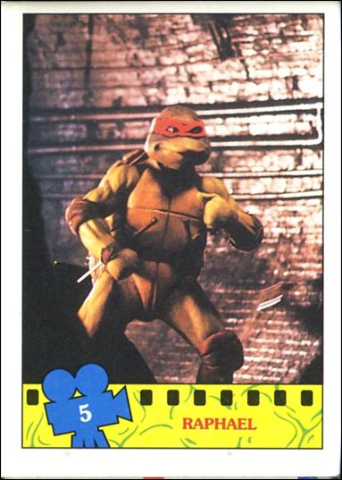 Teenage Mutant Ninja Turtles Movie (Base Set) card 5 Raphael