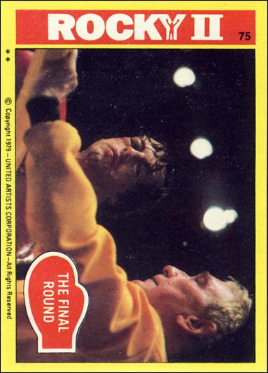 Rocky II (Base Set) card 75 The Final Round