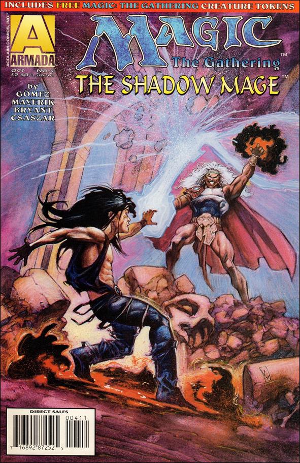 Magic: The Gathering - The Shadow Mage issue 4-B Unbagged Cover