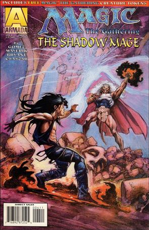 Magic: The Gathering - The Shadow Mage issue 4-B Unbagged Cover